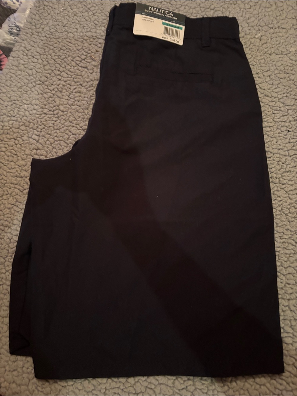 NWT Nautica boy’s Navy School uniform shorts